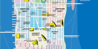 რუკები, Manhattan, New York