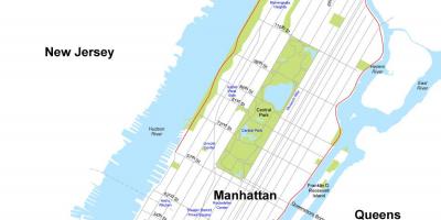 რუკა, Manhattan, New York