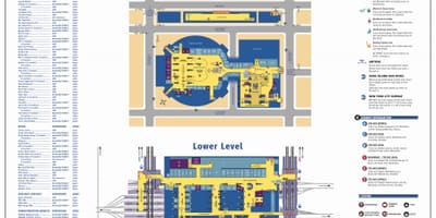 Penn station მანჰეტენის რუკა