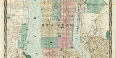 ისტორიული რუკები, მანჰეტენზე