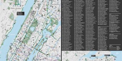 მანჰეტენის cycling რუკა