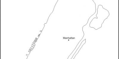 ცარიელი რუკა მანჰეტენზე
